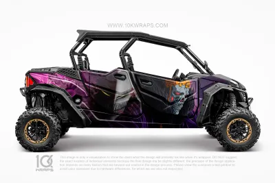Bleach Ichigo Anime Itasha Custom UTV Wrap Made With 3M Vinyl