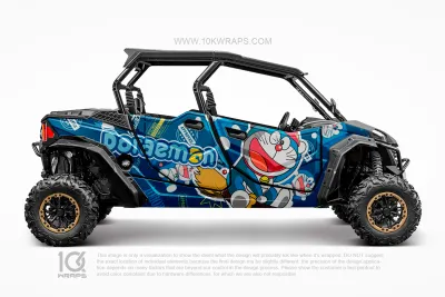Black Clover Anime Custom UTV Wrap Made With Top 3M Vinyl