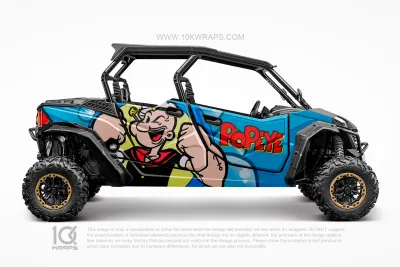 Transformers Support Custom UTV Wrap Made With Top 3M Vinyl