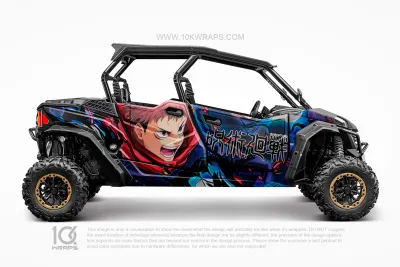 Star War Clone Wars Custom UTV Wrap Made With Top 3M Vinyl