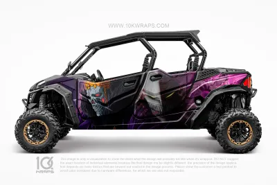 Bleach Ichigo Anime Itasha Custom UTV Wrap Made With 3M Vinyl