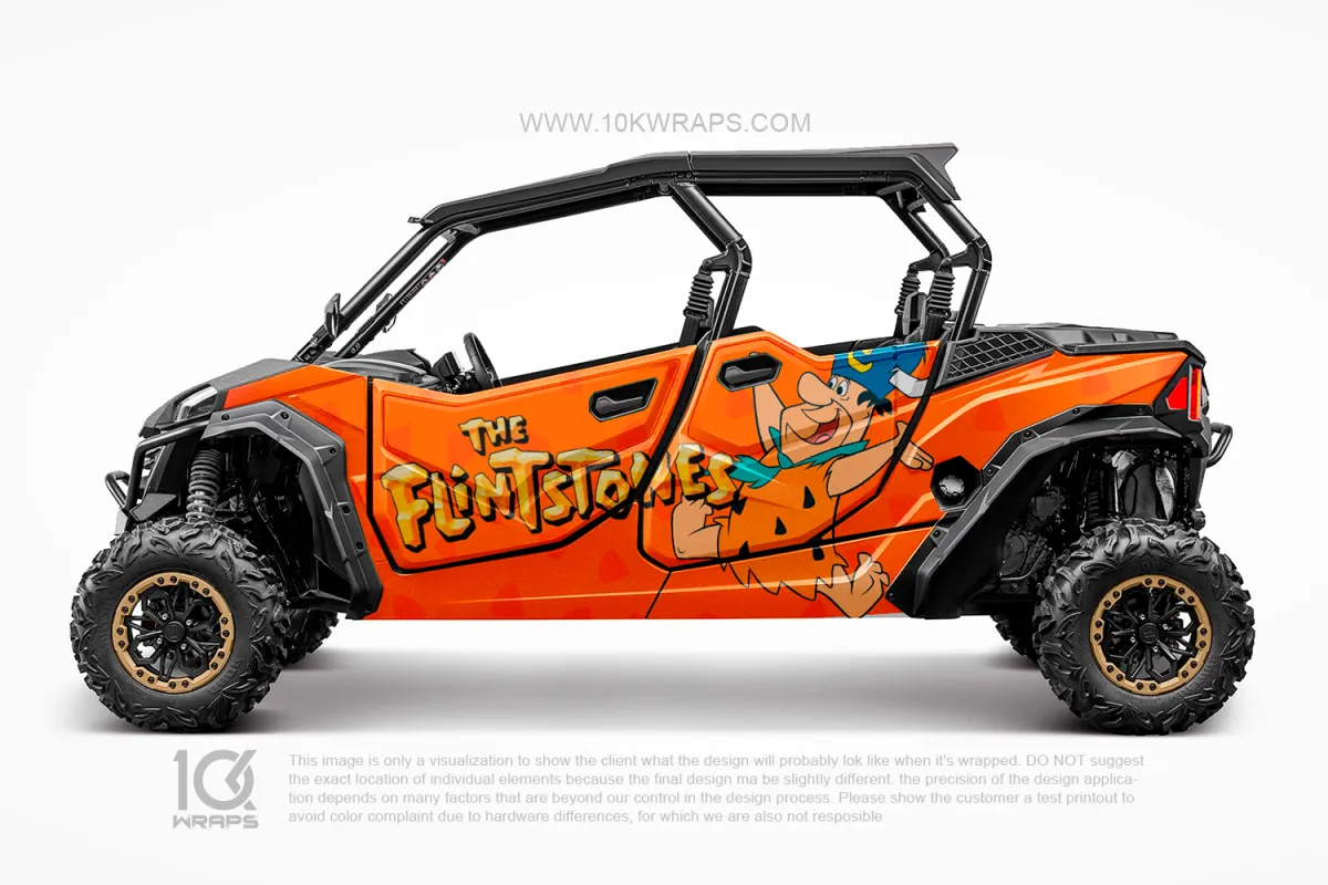 Wonder Woman Comic Custom UTV Wrap Made With Top 3M Vinyl