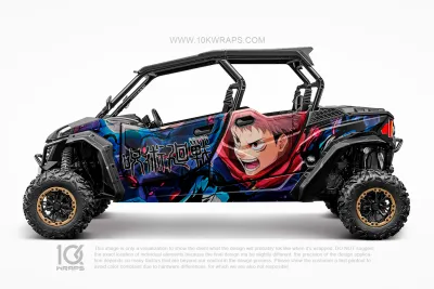 Star War Clone Wars Custom UTV Wrap Made With Top 3M Vinyl