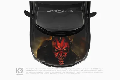 Darth Maul Star War Car Wraps 51 Made With Top 3M Vinyl