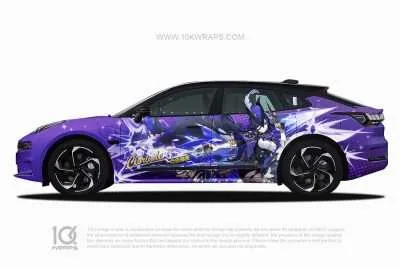 Genshin Impact Car Wraps 28 Made With Top 3MVinyl-10KWRAPS