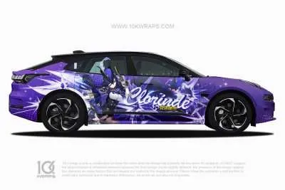 Genshin Impact Car Wraps 28 Made With Top 3MVinyl-10KWRAPS