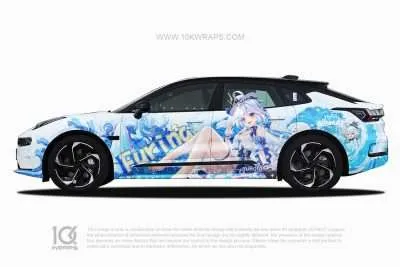 Genshin Impact Car Wraps 21 Made With Top 3MVinyl-10KWRAPS