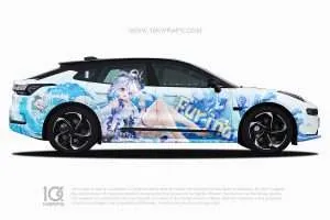 Genshin Impact Car Wraps 21 Made With Top 3MVinyl-10KWRAPS