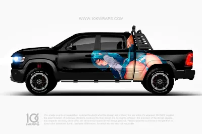 Sexy Butt Car Wraps 60 Made With Top 3M Vinyl - 10KWRAPS