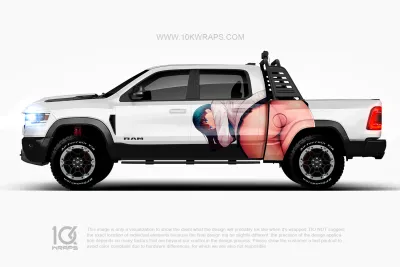 Sexy Butt Car Wraps 60 Made With Top 3M Vinyl - 10KWRAPS