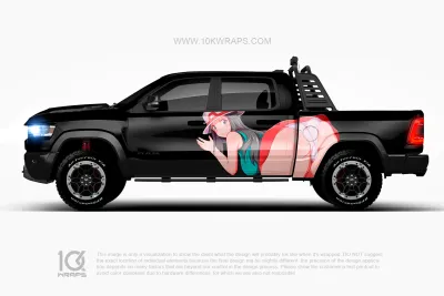 Sexy Butt Car Wraps 62 Made With Top 3M Vinyl - 10KWRAPS