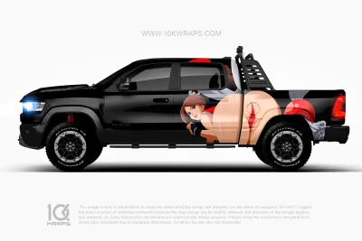 Sexy Butt Car Wraps 62 Made With Top 3M Vinyl - 10KWRAPS