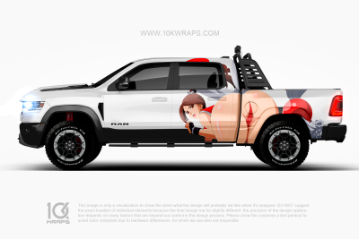Sexy Butt Car Wraps 62 Made With Top 3M Vinyl - 10KWRAPS