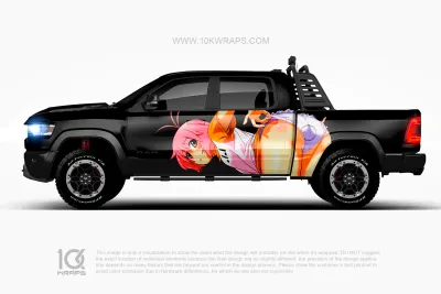Sexy Butt Car Wraps 51 Made With Top 3M Vinyl - 10KWRAPS