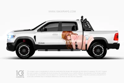 Sexy Butt Car Wraps 68 Made With Top 3M Vinyl - 10KWRAPS