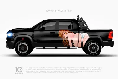 Sexy Butt Car Wraps 68 Made With Top 3M Vinyl - 10KWRAPS