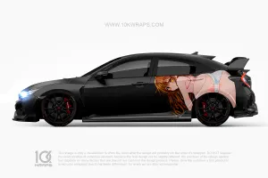Sexy Butt Car Wraps 68 Made With Top 3M Vinyl - 10KWRAPS