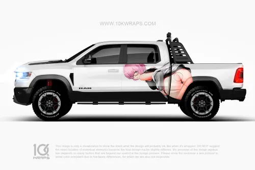 Sexy Butt Car Wraps 70 Made With Top 3M Vinyl - 10KWRAPS