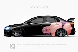 Sexy Butt Car Wraps 70 Made With Top 3M Vinyl - 10KWRAPS