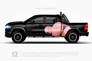 Sexy Butt Car Wraps 70 Made With Top 3M Vinyl - 10KWRAPS