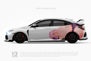 Sexy Butt Car Wraps 70 Made With Top 3M Vinyl - 10KWRAPS