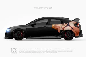 Sexy Butt Car Wraps 70 Made With Top 3M Vinyl - 10KWRAPS