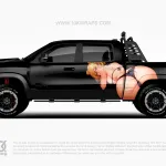 Sexy Butt Car Wraps 70 Made With Top 3M Vinyl - 10KWRAPS