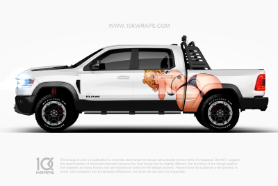 Sexy Butt Car Wraps 70 Made With Top 3M Vinyl - 10KWRAPS