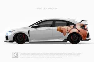 Sexy Butt Car Wraps 70 Made With Top 3M Vinyl - 10KWRAPS