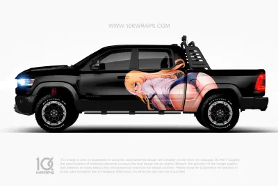 Sexy Butt Car Wraps 51 Made With Top 3M Vinyl - 10KWRAPS