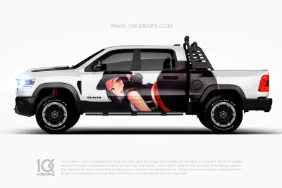 Sexy Butt Car Wraps 51 Made With Top 3M Vinyl - 10KWRAPS