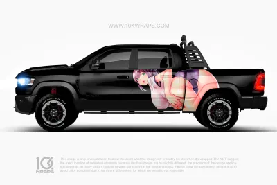 Sexy Butt Car Wraps 52 Made With Top 3M Vinyl - 10KWRAPS