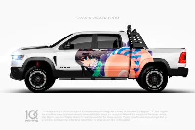 Sexy Butt Car Wraps 56 Made With Top 3M Vinyl - 10KWRAPS
