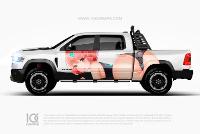 Sexy Butt Car Wraps 56 Made With Top 3M Vinyl - 10KWRAPS