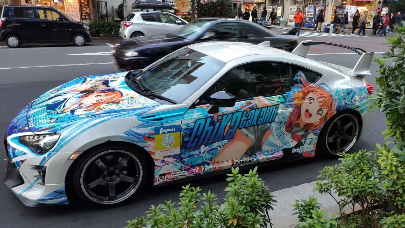 7 Captivating Facts About Itasha Akihabara: The Science and Culture of Anime Car Wraps - 10KWRAPS