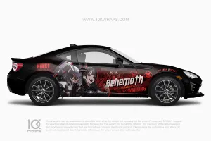 Behemoth Göttin des Sieges: Nikke Anime Itasha Auto Folieren für Subaru BRZ [NIKKE-01] – Bild 2