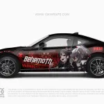 Behemoth Göttin des Sieges: Nikke Anime Itasha Auto Folieren für Subaru BRZ [NIKKE-01]