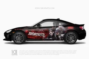 Behemoth Göttin des Sieges: Nikke Anime Itasha Auto Folieren für Subaru BRZ [NIKKE-01]