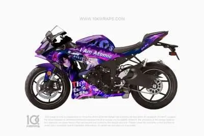Samurai Motorcycle Wraps Made With Top 3M Vinyl - 10KWRAPS