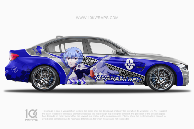 Anime Custom Wraps Made With Top 3M Vinyl 10KWRAPS