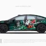 Tekkaman: Der Weltraum-Ritter Anime Itasha Auto Folieren für Toyota AE86 [TSK-01]
