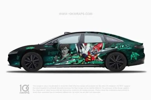 Tekkaman: Der Weltraum-Ritter Anime Itasha Auto Folieren für Toyota AE86 [TSK-01]
