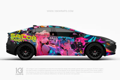 Anime Custom Wraps Made With Top 3M Vinyl 10KWRAPS