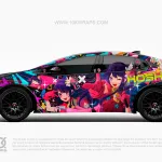 Anime Custom Wraps Made With Top 3M Vinyl 10KWRAPS