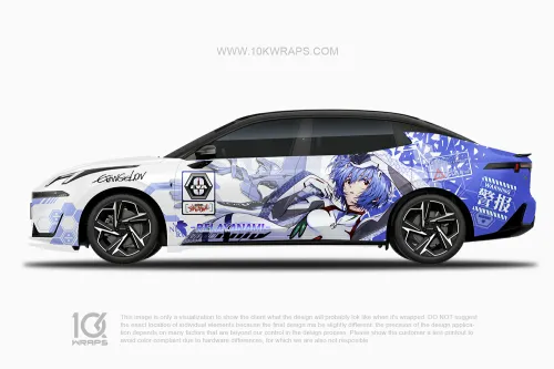 EVA Asuka Car Wraps 18 Made With Top 3M Vinyl - 10KWRAPS