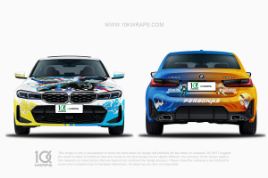 EVA Asuka Car Wraps 18 Made With Top 3M Vinyl - 10KWRAPS