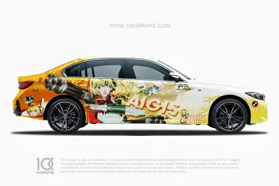 EVA Asuka Car Wraps 18 Made With Top 3M Vinyl - 10KWRAPS