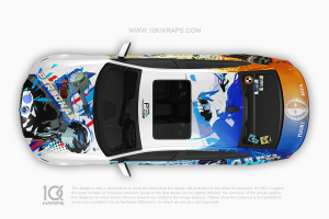EVA Asuka Car Wraps 18 Made With Top 3M Vinyl - 10KWRAPS