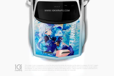 Genshin Impact Car Wraps 29 Made With Top 3MVinyl-10KWRAPS
