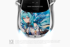 Genshin Impact Car Stickers Made With Top 3M Anime Itasha Vinyl